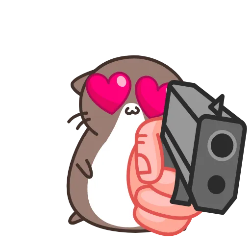 🔫 Стикер «Kitty» для Telegram