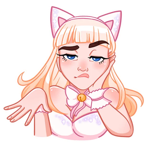 🙄 Стикер «Кошечка Каталина» для Telegram