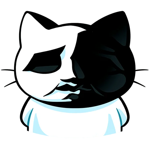 😑 Стикер «Кисятки Без Текста» для Telegram