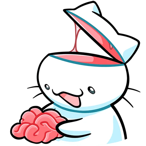 🧠 Стикер «Кисятки Без Текста» для Telegram