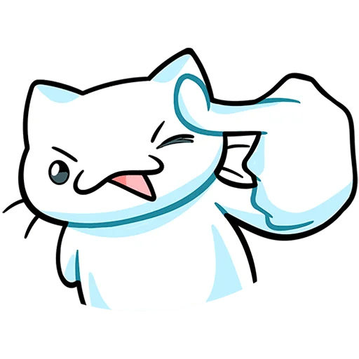 😉 Стикер «Кисятки Без Текста» для Telegram