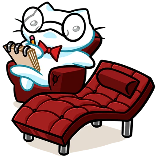 🤓 Стикер «Кисятки Без Текста» для Telegram