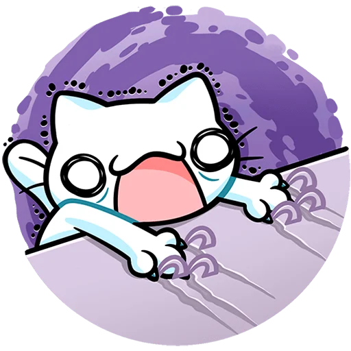 😵‍💫 Стикер «Кисятки Без Текста» для Telegram