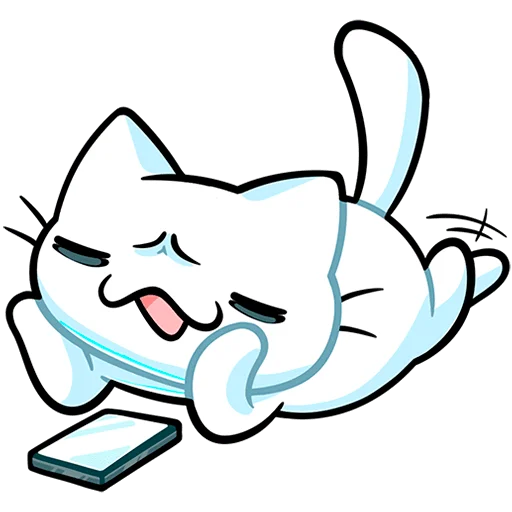 😌 Стикер «Кисятки Без Текста» для Telegram