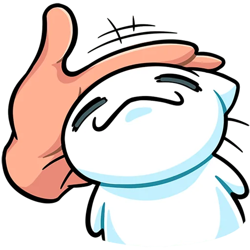 😌 Стикер «Кисятки Без Текста» для Telegram