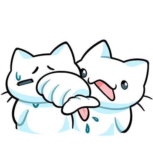 🫣 Стикер «Кисятки Без Текста» для Telegram