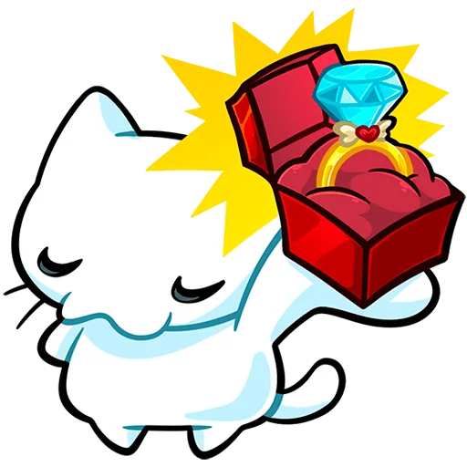 💍 Стикер «Кисятки Без Текста» для Telegram