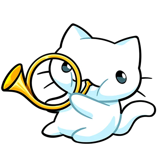 😗 Стикер «Кисятки Без Текста» для Telegram