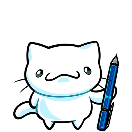 🙂 Стикер «Кисятки Без Текста» для Telegram
