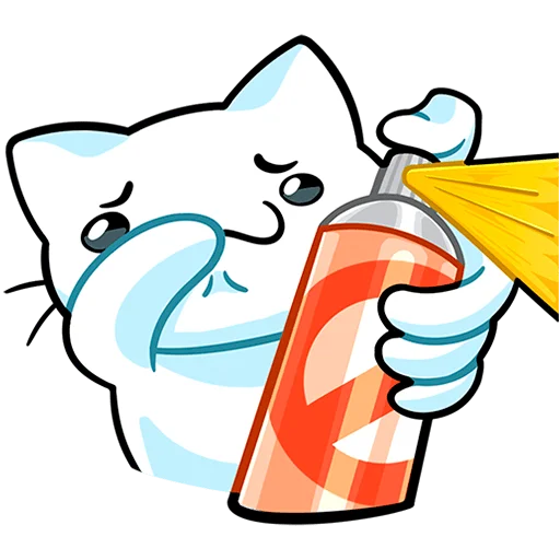 🤢 Стикер «Кисятки Без Текста» для Telegram