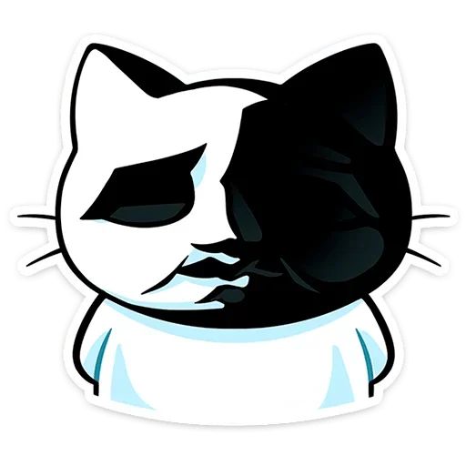 😑 Стикер «Кисятки» для Telegram