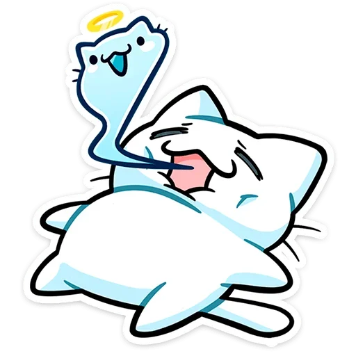 😵 Стикер «Кисятки» для Telegram