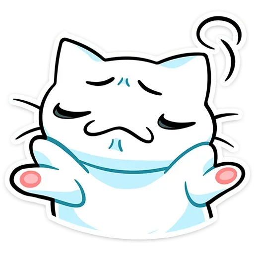 🤷‍♂️ Стикер «Кисятки» для Telegram