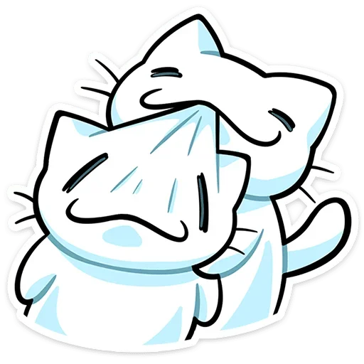 🤗 Стикер «Кисятки» для Telegram