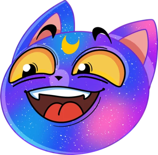 🙀 Стикер «CosmoDeMuur by» для Telegram