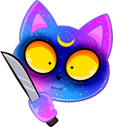 😵 Стикер «CosmoDeMuur by» для Telegram