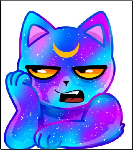 😐 Стикер «CosmoDeMuur by» для Telegram
