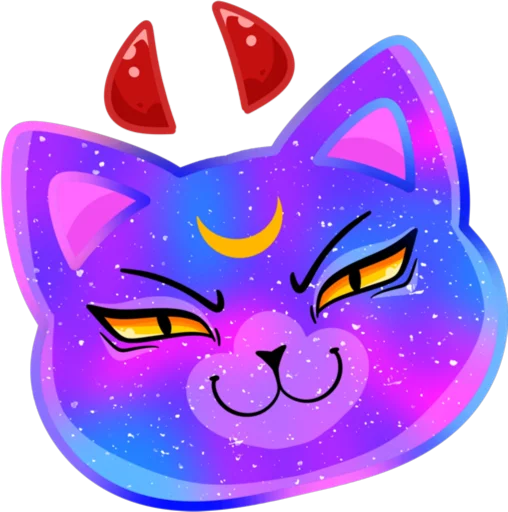 👿 Стикер «CosmoDeMuur by» для Telegram
