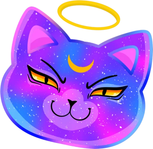 😇 Стикер «CosmoDeMuur by» для Telegram