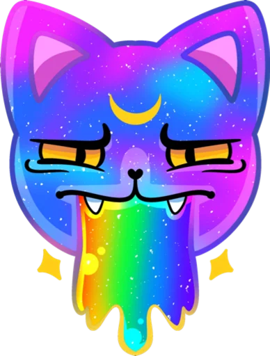 🤮 Стикер «CosmoDeMuur by» для Telegram