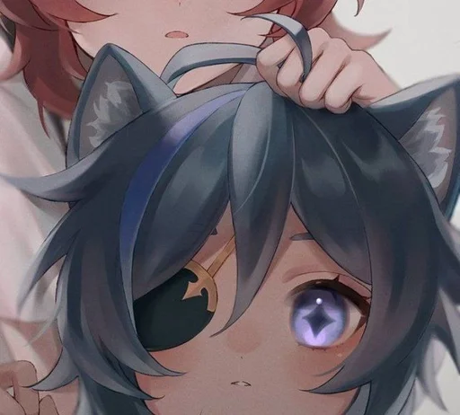 ❄️ Стикер «Kitty Kaeya» для Telegram