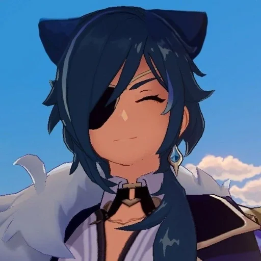 ❄️ Стикер «Kitty Kaeya» для Telegram