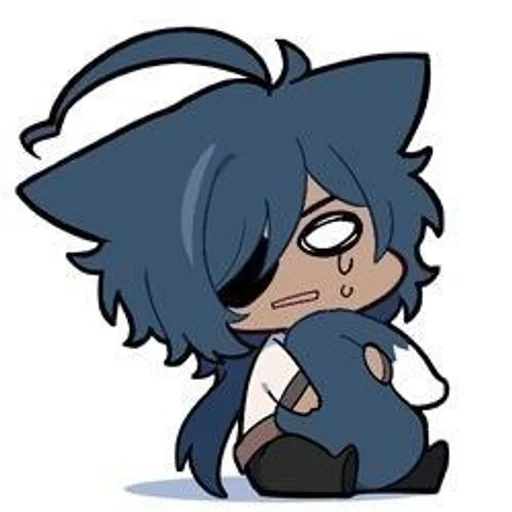 ❄️ Стикер «Kitty Kaeya» для Telegram