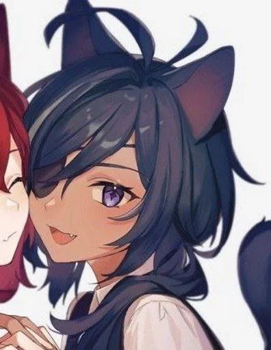 ❄️ Стикер «Kitty Kaeya» для Telegram