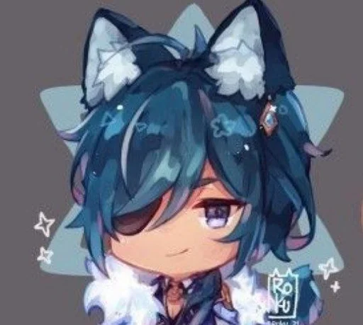 ❄️ Стикер «Kitty Kaeya» для Telegram