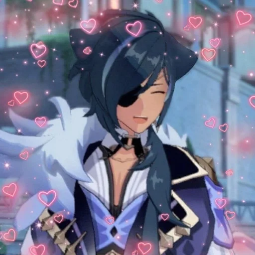 ❄️ Стикер «Kitty Kaeya» для Telegram