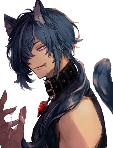 Стикерпак Kitty Kaeya для Telegram