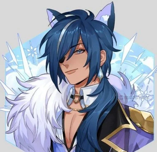 ❄️ Стикер «Kitty Kaeya» для Telegram