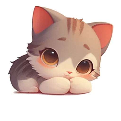 🥹 Стикер «Котенок Луни» для Telegram