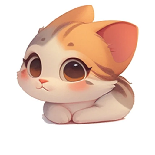 😯 Стикер «Котенок Луни» для Telegram