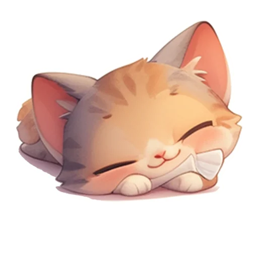 😒 Стикер «Котенок Луни» для Telegram