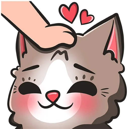 🥰 Стикер «KittyMaya» для Telegram