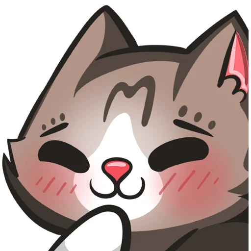 🤭 Стикер «KittyMaya» для Telegram