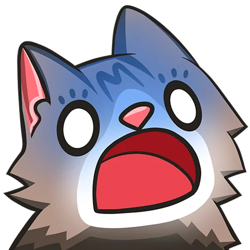 😨 Стикер «KittyMaya» для Telegram