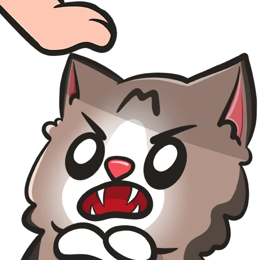 😠 Стикер «KittyMaya» для Telegram