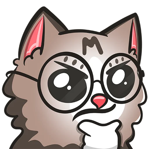 🤔 Стикер «KittyMaya» для Telegram