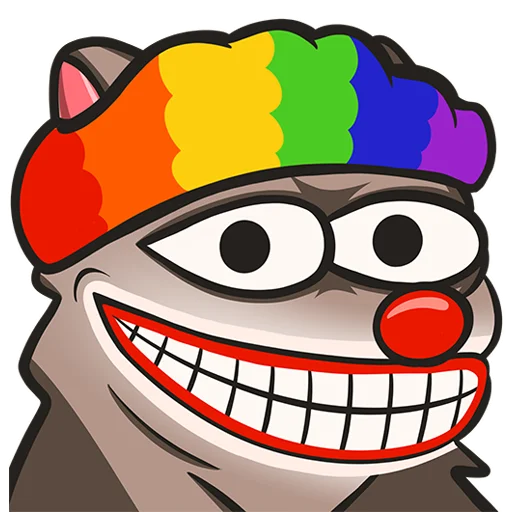 🤡 Стикер «KittyMaya» для Telegram