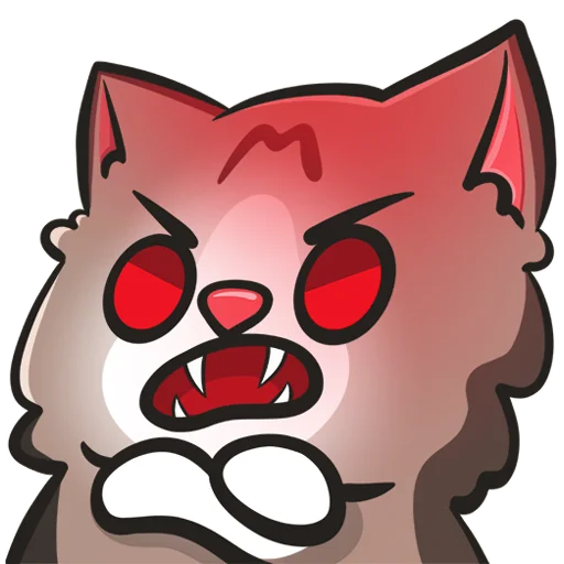 😡 Стикер «KittyMaya» для Telegram