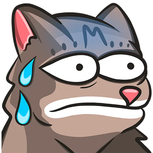 😨 Стикер «KittyMaya» для Telegram