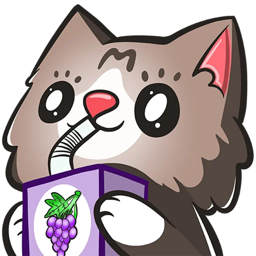🧃 Стикер «KittyMaya» для Telegram
