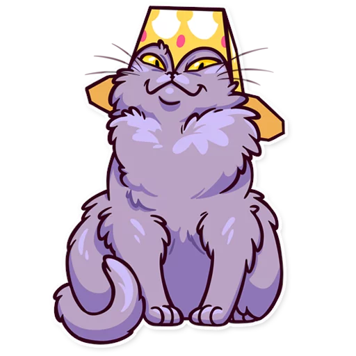 👑 Стикер «Meme Cats» для Telegram