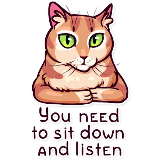 😐 Стикер «Meme Cats» для Telegram