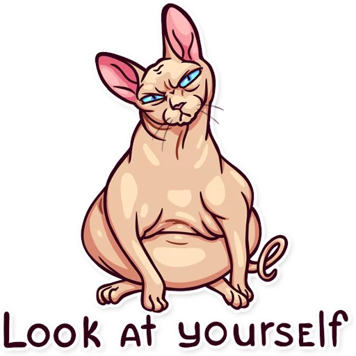 😑 Стикер «Meme Cats» для Telegram