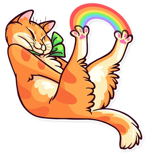 🌈 Стикер «Meme Cats» для Telegram