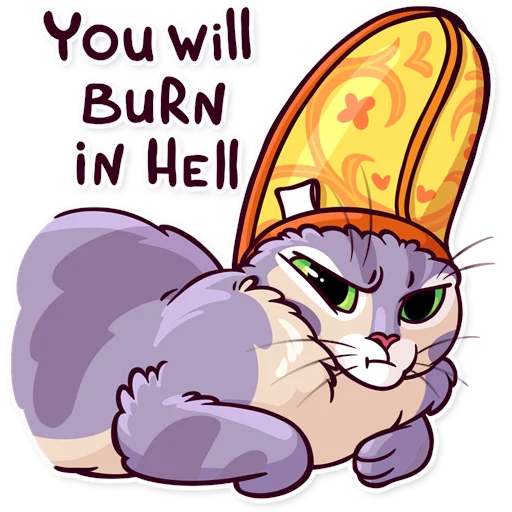✝ Стикер «Meme Cats» для Telegram
