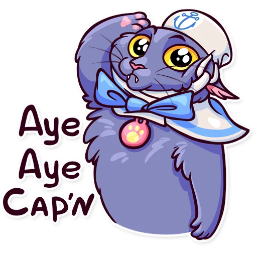 ⚓ Стикер «Meme Cats» для Telegram